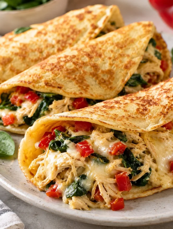 Tacos de panqueques salados en 30 minutos 4 Tacos de panqueques salados listos en 30 minutos