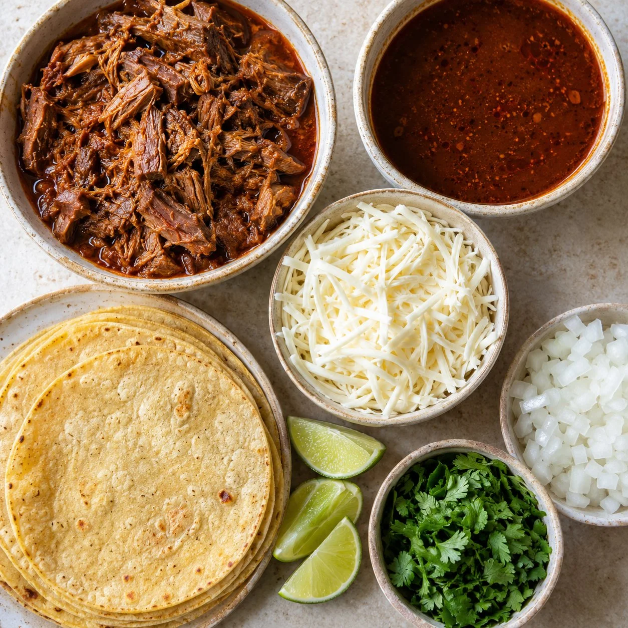 Tacos de desayuno de quesabirria